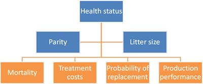 Modeling the Costs of Postpartum Dysgalactia Syndrome and Locomotory Disorders on Sow Productivity and Replacement